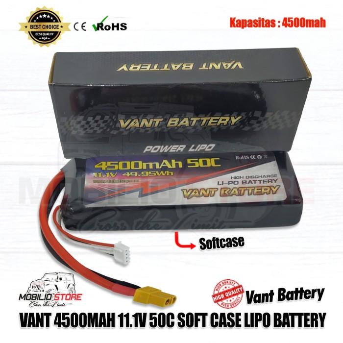 Baterai Lipo Vant 3S 11.1 Volt 4500 mAh 50C Baterai RC Lithium Polimer