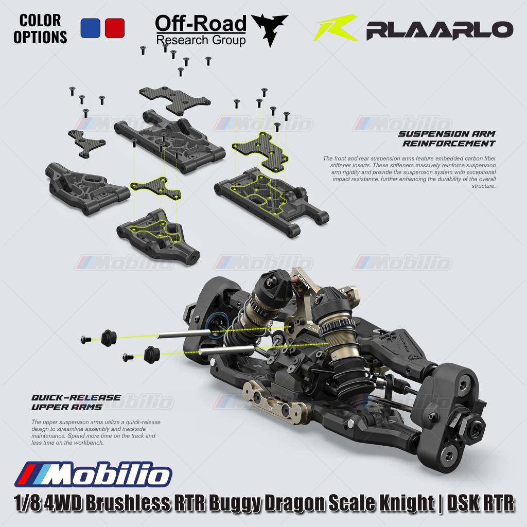 Rlaarlo Dragon Scale Knight | DSK 1/8 Scale 4WD Brushless RC Buggy RTR