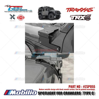 GPM Part #ZSP055 Spotlight Type C Scale Accessories for RC Crawler Adventure Traxxas Axial RGT