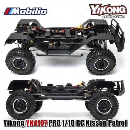 Yikong YK4107 PRO 1/10 RC Brushless System Rock Road Vehicle Crawler Adventure 2.4GHz RTR Remote Control