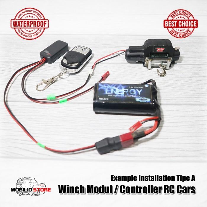 Active Winch Module Speed Controller RC Adventure with Remote Control