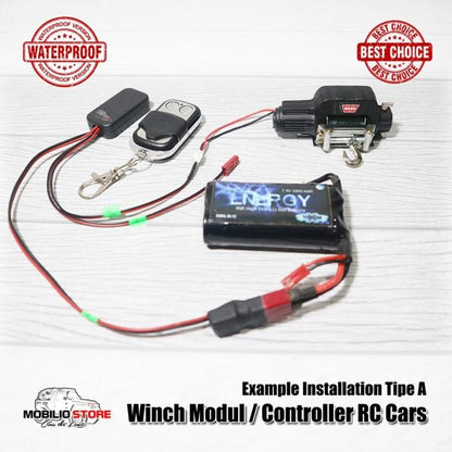 Active Winch Module Speed Controller RC Adventure with Remote Control