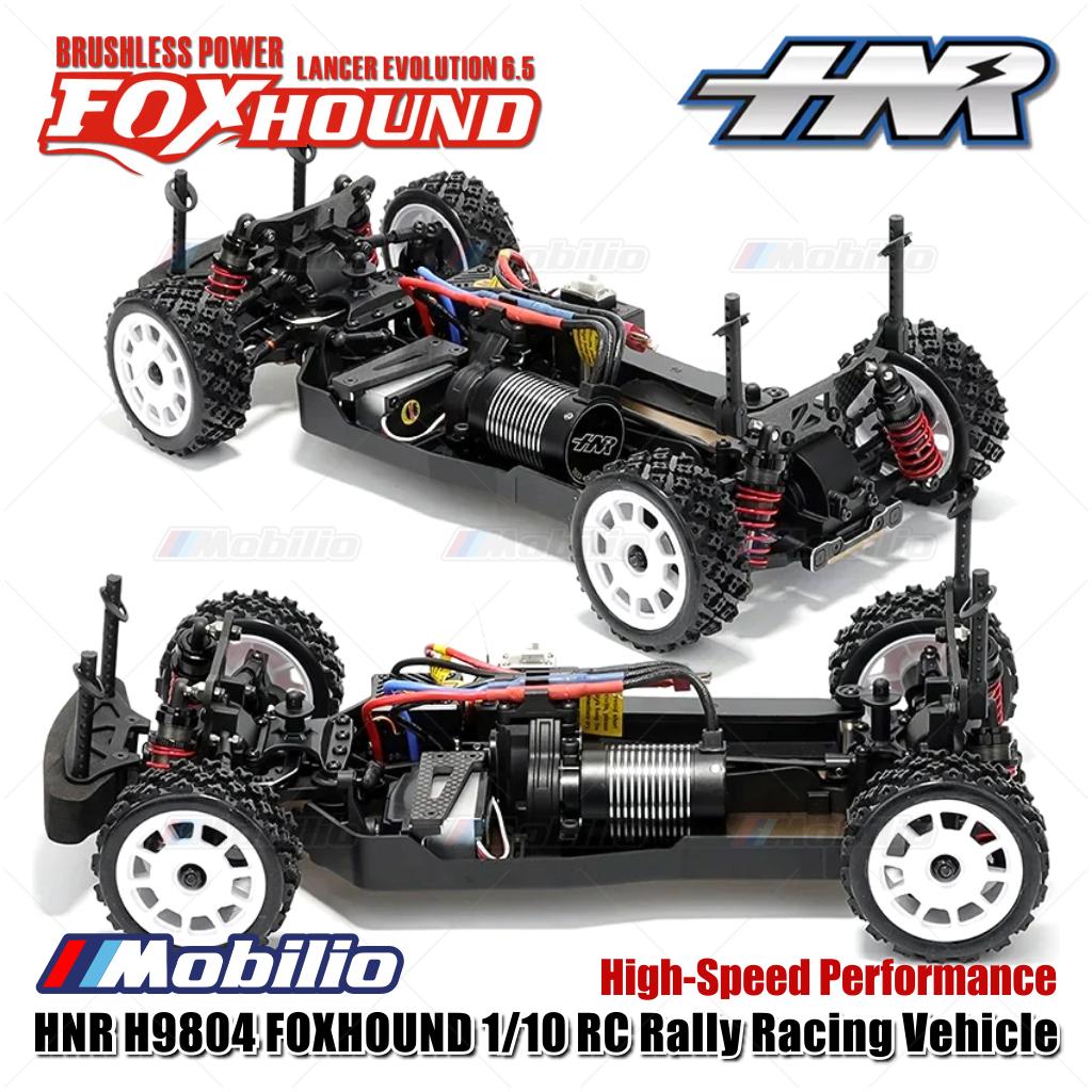 HNR H9804 FOXHOUND Lancer 1/10 RC Rally Racing Vehicle Brushless Power Remote Control Car RTR