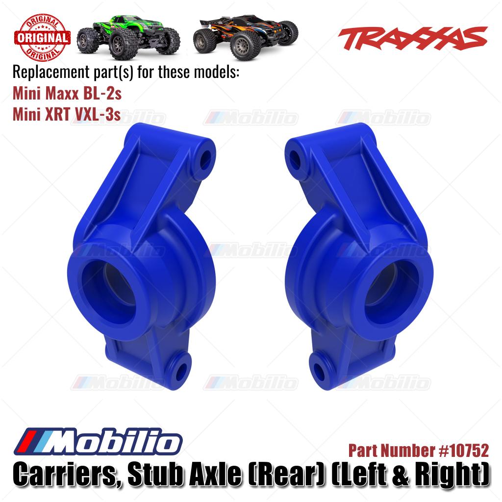 Traxxas Part #10752 Stub Axle Carriers left-Right RC Mini Maxx BL-2S  Mini XRT VXL-3S