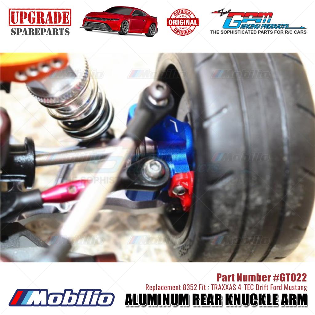 GPM Part #GT022 Aluminum Rear Knuckle Arm 2 Pcs Set for Traxxas 4-Tec 2.0, 4-Tec 3.0, 4-Tec Drift Ford Mustang
