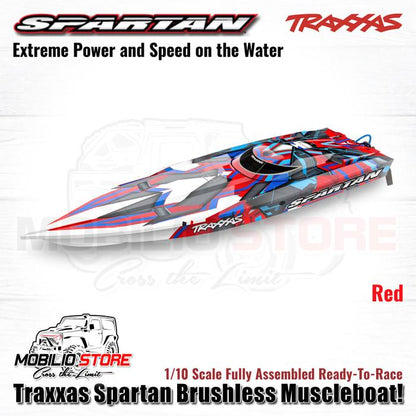 Traxxas Spartan Brushless Muscle Boat 1/10 Scale Fully Assembled RTR