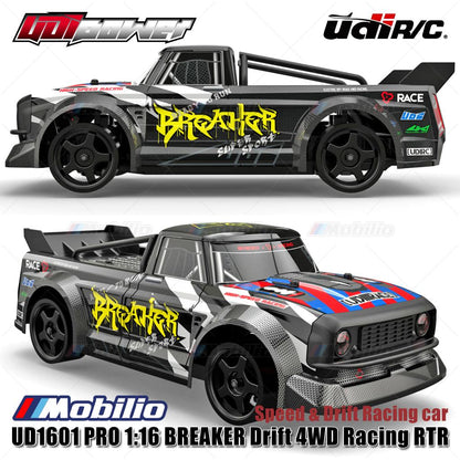 UDIR/C UD1601 Brushed UD1601-PRO Brushless Breaker 4WD 1:16 RTR Speed & Drift Racing RC Car