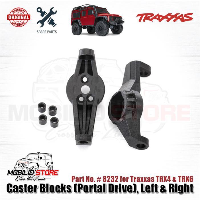 Traxxas Part #8232 Caster Blocks (Portal Drive) Left & Right for TRX4