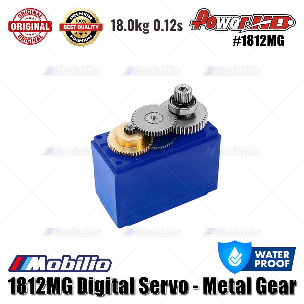 Power HD 1812MG Waterproof Digital Servo Metal Gear - 18.0KG - 0.12sec