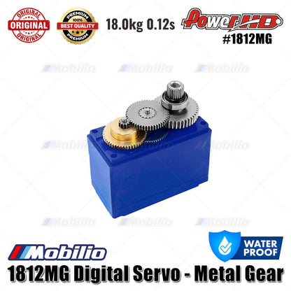 Power HD 1812MG Waterproof Digital Servo Metal Gear - 18.0KG - 0.12sec