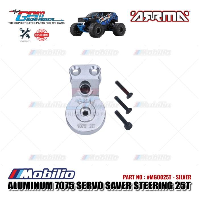GPM Part #MGO025T Aluminum 7075 Servo Saver Steering 25T with Built-in Spring Arrma Gorgon Mega Monster Truck  Remote Control