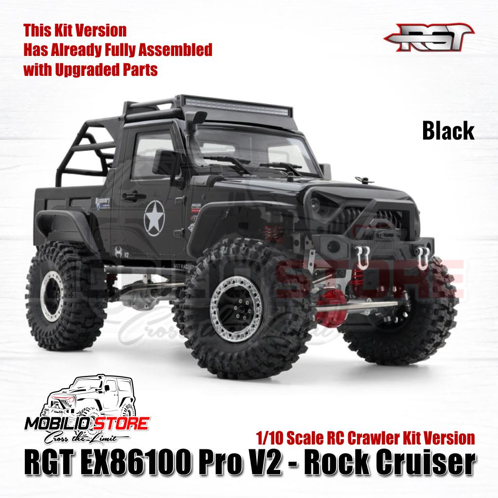 RGT EX86100 Pro V2 - Rock Cruiser Versi Kit RC Crawler Skala 1/10
