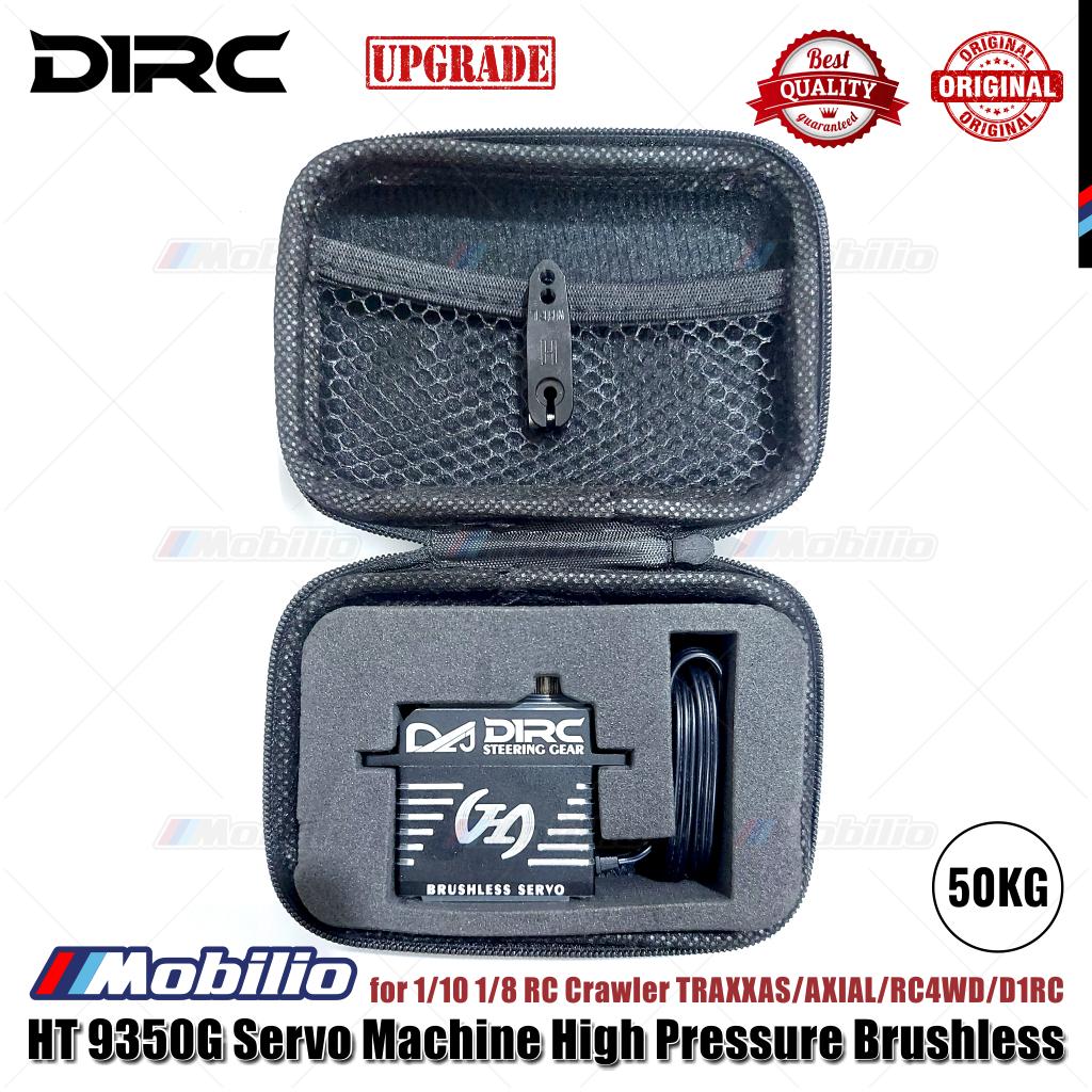 D1RC Steering Gear HT 9350G Servo Machine Tekanan Tinggi Brushless Tahan Air untuk 1/10 1/8 RC Crawler Adventure