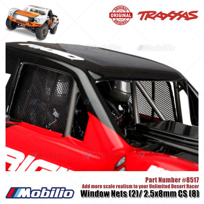 Traxxas Part #8517 Window Nets for RC UDR Unlimited Desert Racer