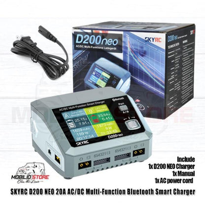 SkyRC D200 Neo 20A AC/DC Multi-Function BlueTooth Smart Charger