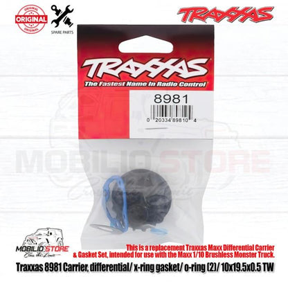 Traxxas Part #8981 Carrier Differential X-Ring Gasket O-Ring for Maxx