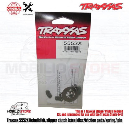 Traxxas Part #5552X Rebuild Kit Slipper Steel Disc Friction Pads Spring Pin
