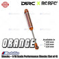 D1RC X RCRFC Shocks - Shock Performa Skala 1/10 (Set isi 4) untuk RC Crawler, Scaler, dan Bangun Kompetisi