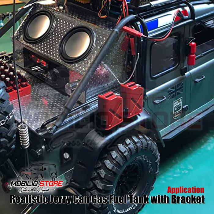 Accessories Realistic Jerry Can Fuel Tank 1/10 Scale RC Crawler Car