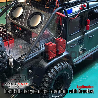 Accessories Realistic Jerry Can Fuel Tank 1/10 Scale RC Crawler Car