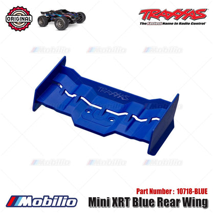 Traxxas Part #10718 Mini XRT Black / Blue Rear Wing