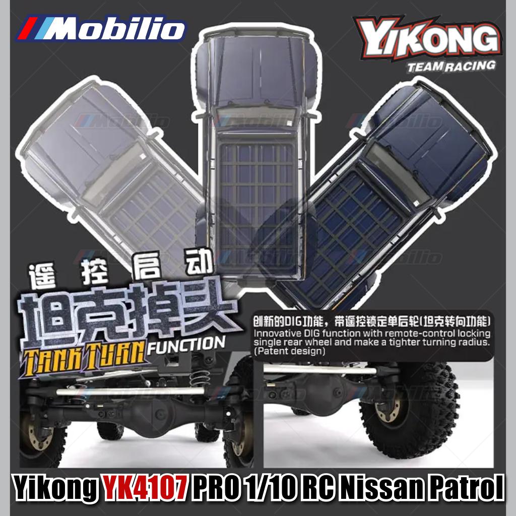 Yikong YK4107 PRO 1/10 RC Rock Road Vehicle Crawler Adventure 2.4GHz RTR Remote Control