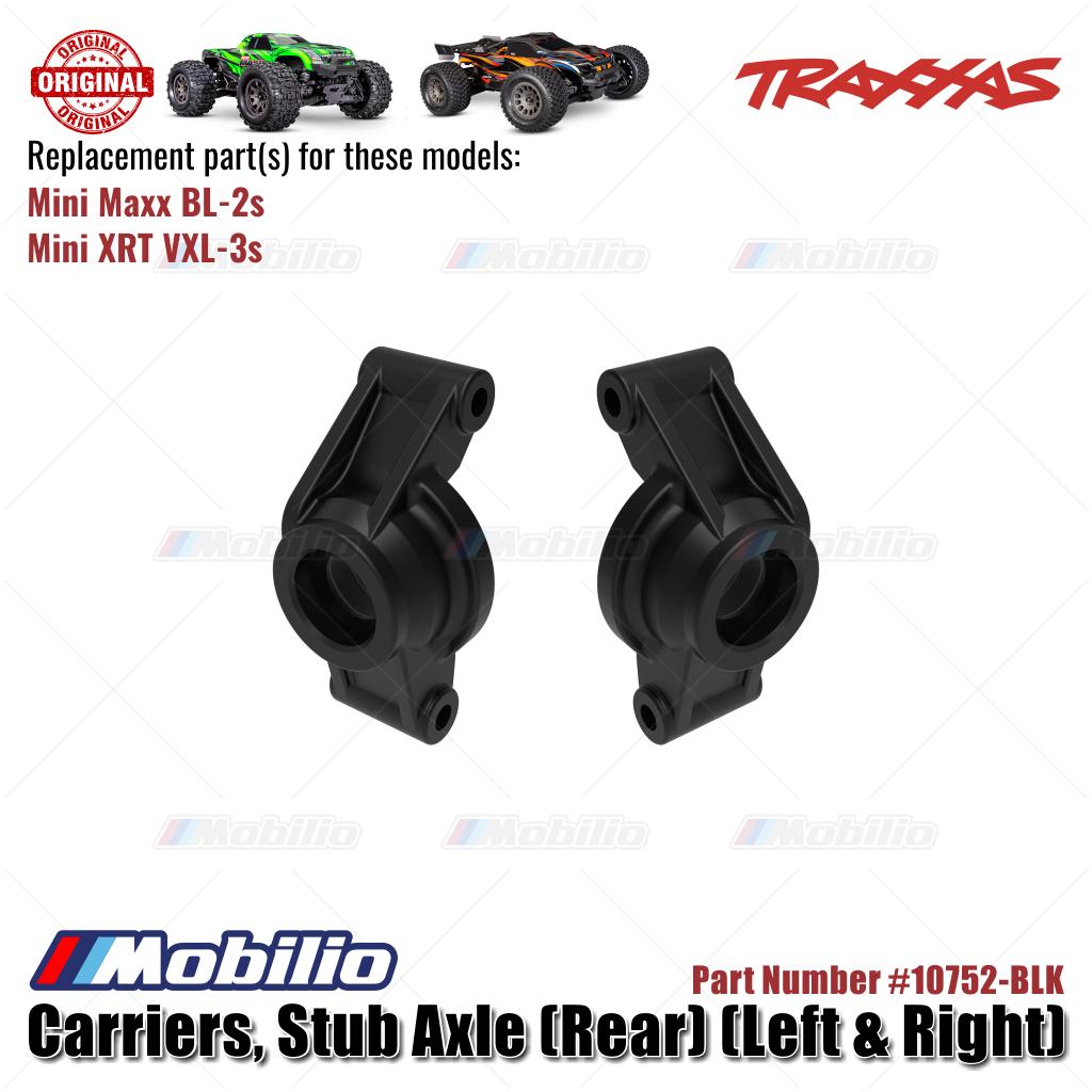 Traxxas Part #10752 Stub Axle Carriers left-Right RC Mini Maxx BL-2S  Mini XRT VXL-3S