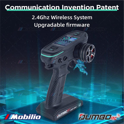 DumboRC DDF-350 10CH Remote Controller 10 Channel 2.4Ghz Transmitter