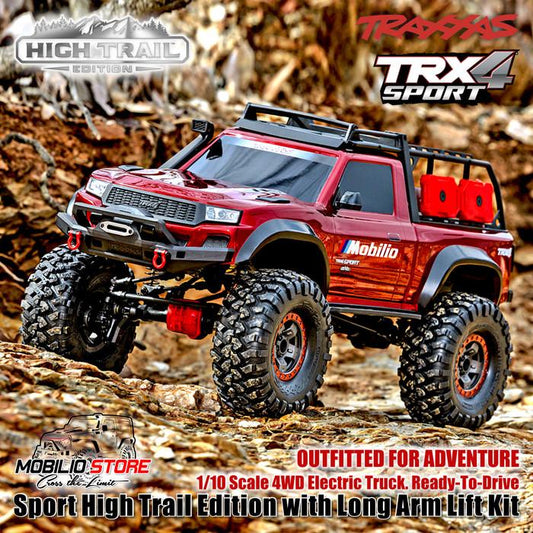 Traxxas 82044-4 TRX4 Sport High Trail Edition with Long Arm RC Crawler RTR 4WD Clipless