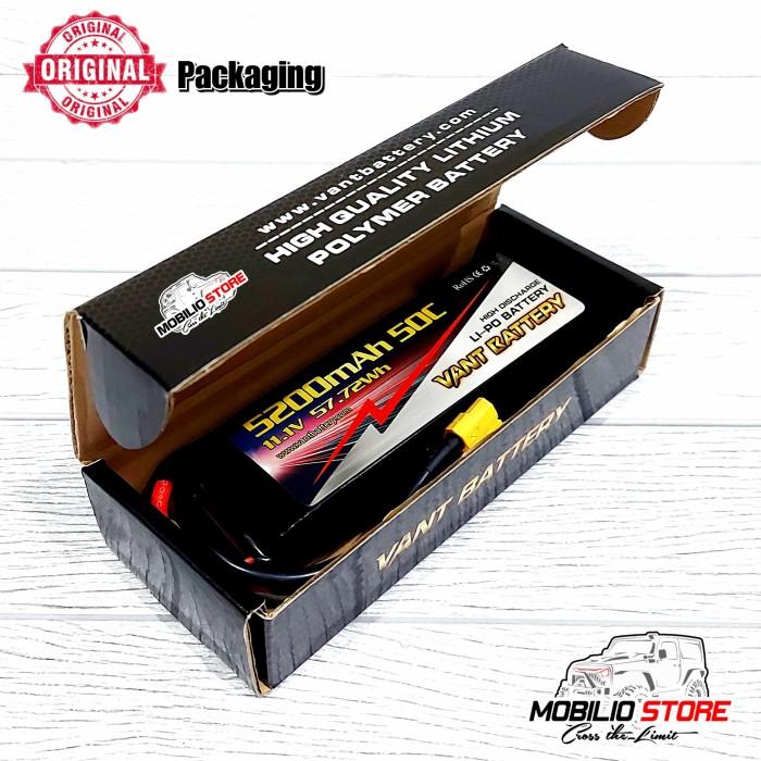 Baterai Lipo Vant 3s 11,1 Volt 5200 mAh 50C Lithium Polimer