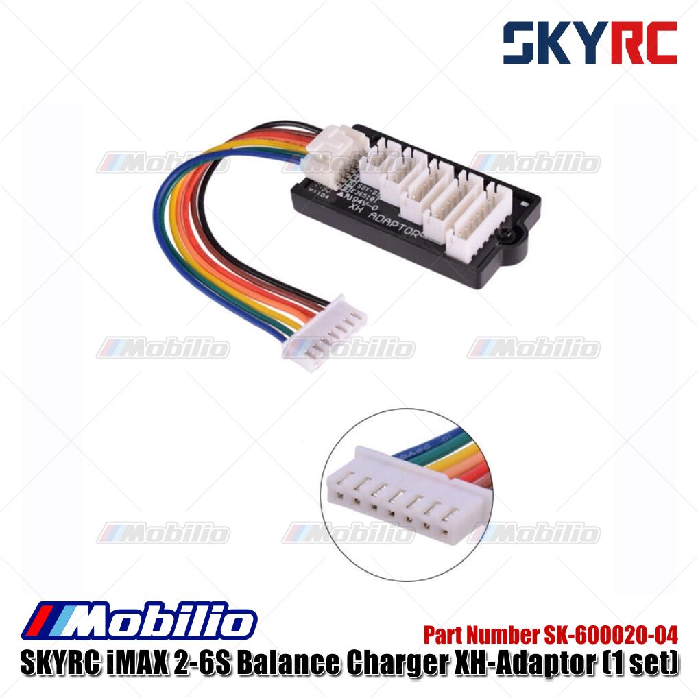 SKYRC #SK-600020-04 Adaptor XH Pengisi Daya Keseimbangan iMAX 2-6S 1 set Konektor