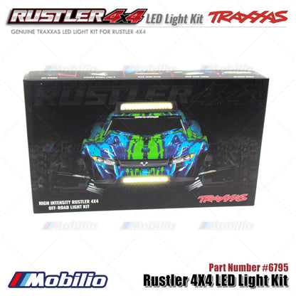 Traxxas Part #6795 LED Light Kit for Rustler 4X4 Efficient High-Intensity Lighting