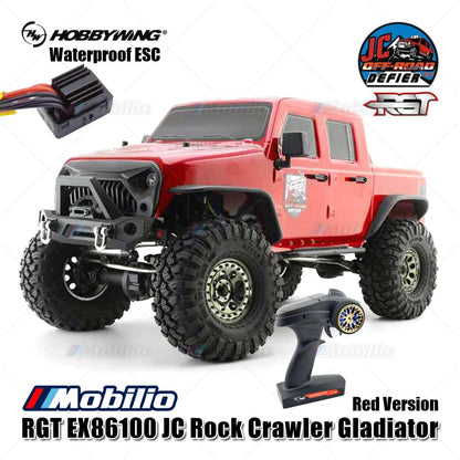 RC RGT EX86100 V2 JC Rock Crawler Cruiser Defier 4x4 Offroad 1/10