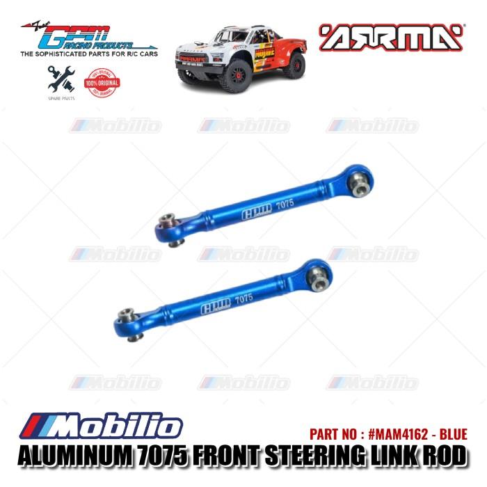 GPM Part #MAM4162 Aluminum Front Steering Link Rod Arrma 1/8 Mojave 4X4 4S BLX Desert Truck
