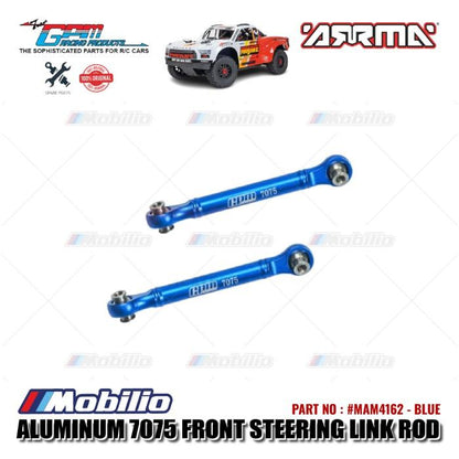 GPM Part #MAM4162 Aluminum Front Steering Link Rod Arrma 1/8 Mojave 4X4 4S BLX Desert Truck