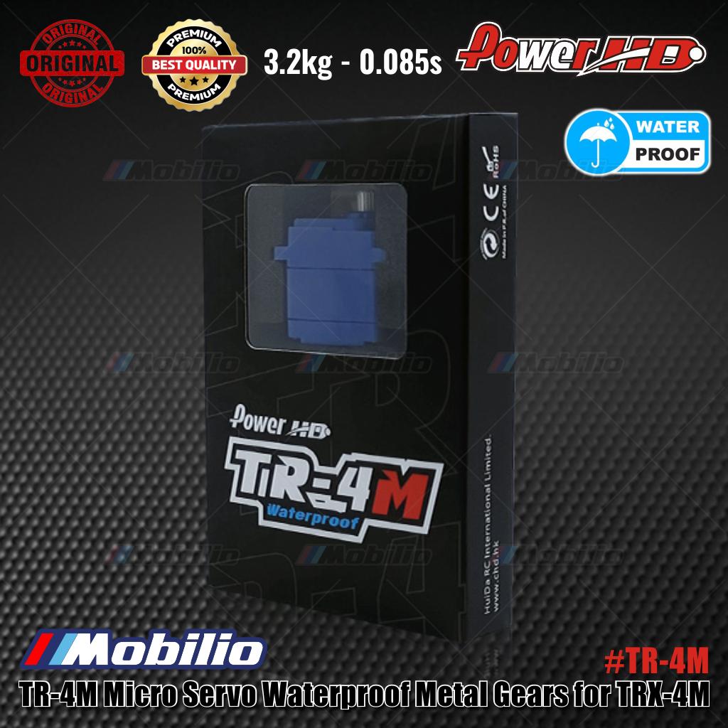Power HD Servo HD TR-4M Waterproof metal gears 3.2kg - 0.085s for TRX-4M