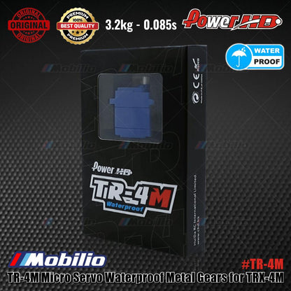 Power HD Servo HD TR-4M Waterproof metal gears 3.2kg - 0.085s for TRX-4M