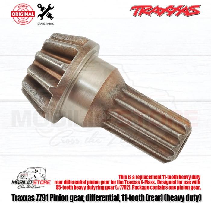 Traxxas Part #7791 Pinion Gear Differential 11T Rear Heavy Duty X-Maxx, XRT