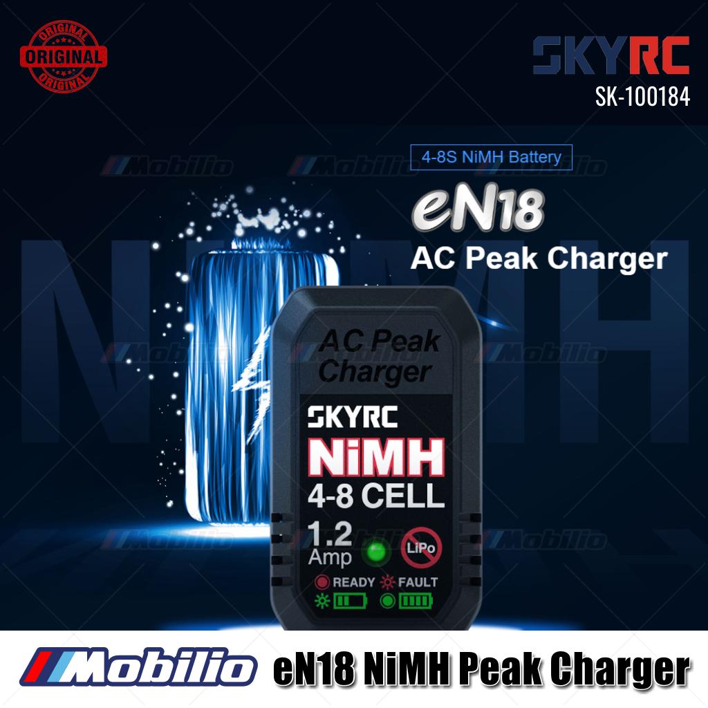 Pengisi Daya Puncak AC Baterai NiMH SKYRC Bagian #SK-100184 eN18 4-8S