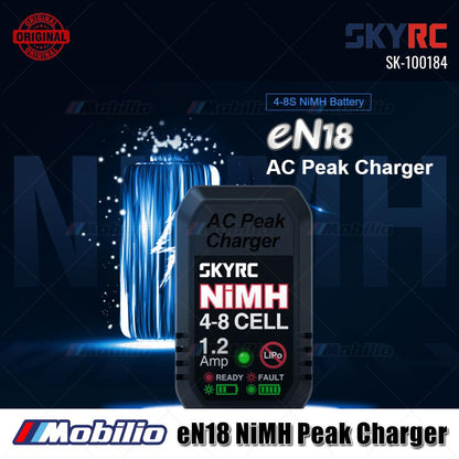 Pengisi Daya Puncak AC Baterai NiMH SKYRC Bagian #SK-100184 eN18 4-8S