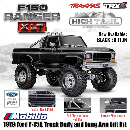Traxxas 92046-4 TRX4 TRX-4 1/10 High Trail 1979 Ford F150 Ranger XLT RC Truck Tanpa Klip