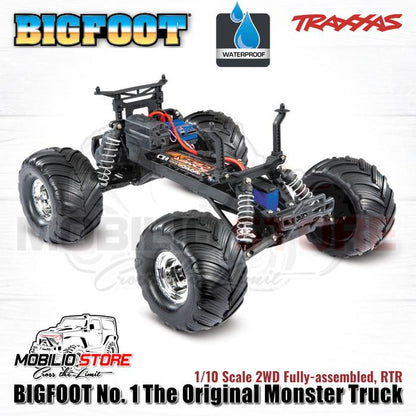 Traxxas BIGFOOT No 1 Truk Monster Orisinal 1/10 2WD RTR Dengan LED