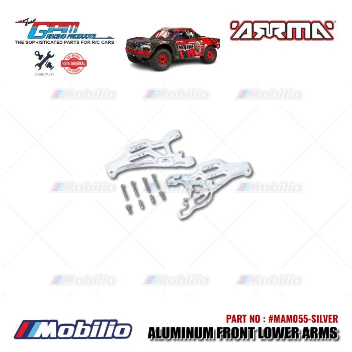 GPM Part #MAM055 Aluminum Front Lower Arms Arrma Mojave 6S BLX Desert Truck