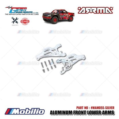 GPM Part #MAM055 Aluminum Front Lower Arms Arrma Mojave 6S BLX Desert Truck