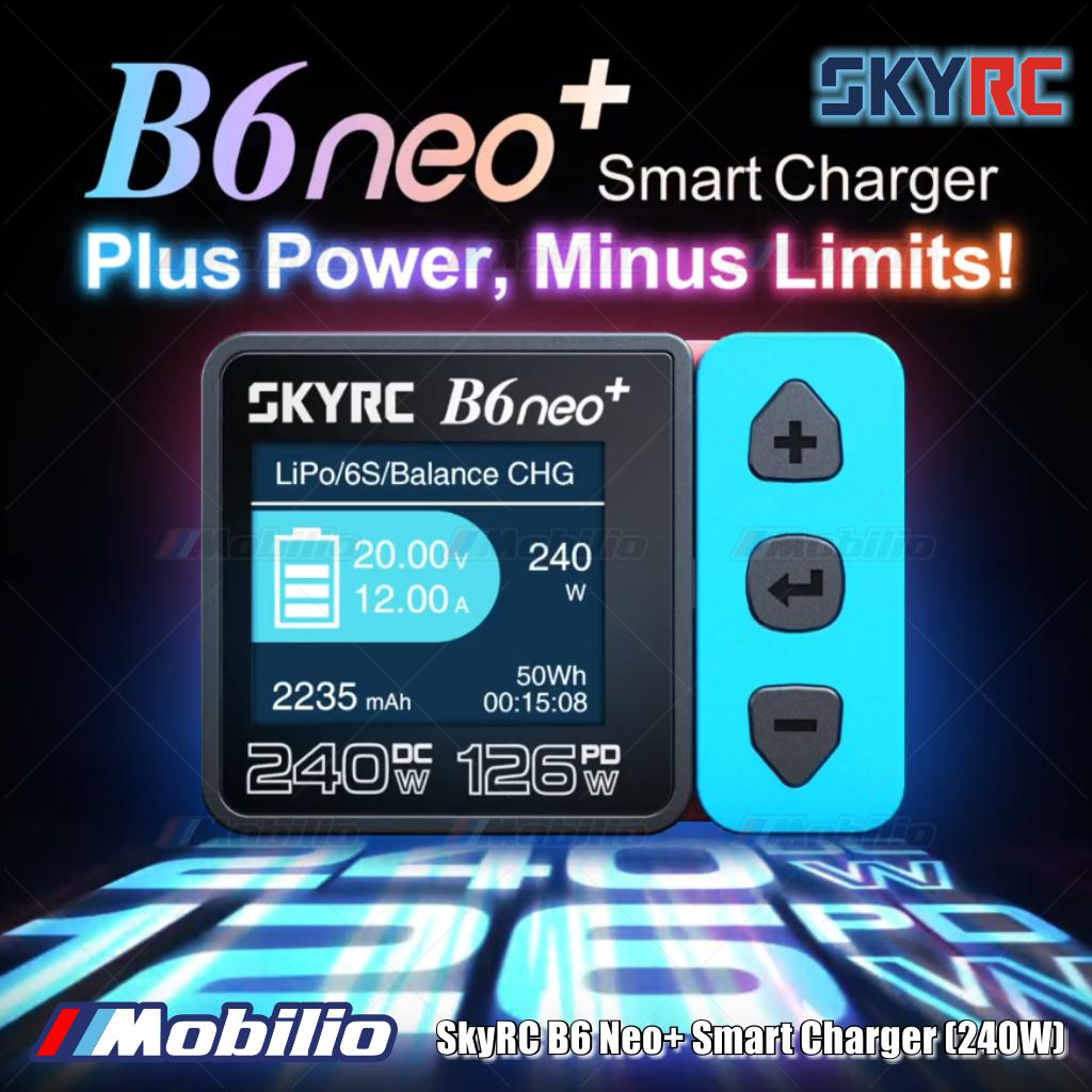 SkyRC B6neo+ Smart Charger 240W SK-100211-01 Pengisian Saldo Pengosongan Pengisian Baterai Cadangan