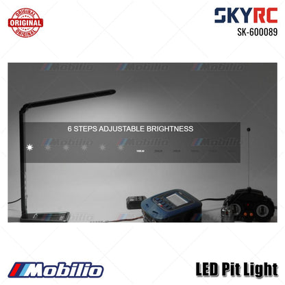SKYRC SK-600089 Lampu LED Pit Light Alat Lampu Kerja RC Hobi Remote Control