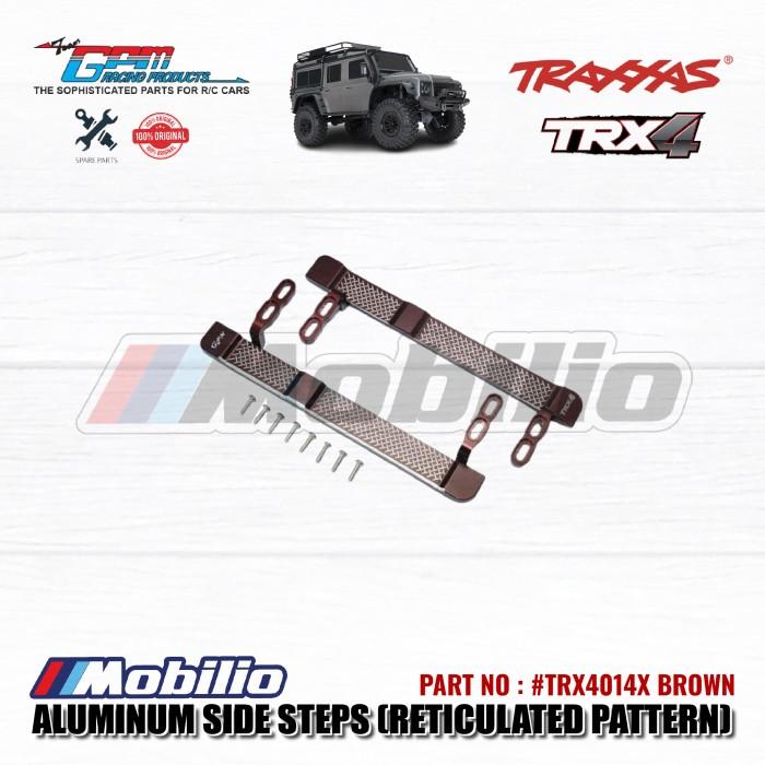 GPM Part #TRX4014X Aluminum Side Steps (Reticulated Pattern) for Traxxas TRX-4