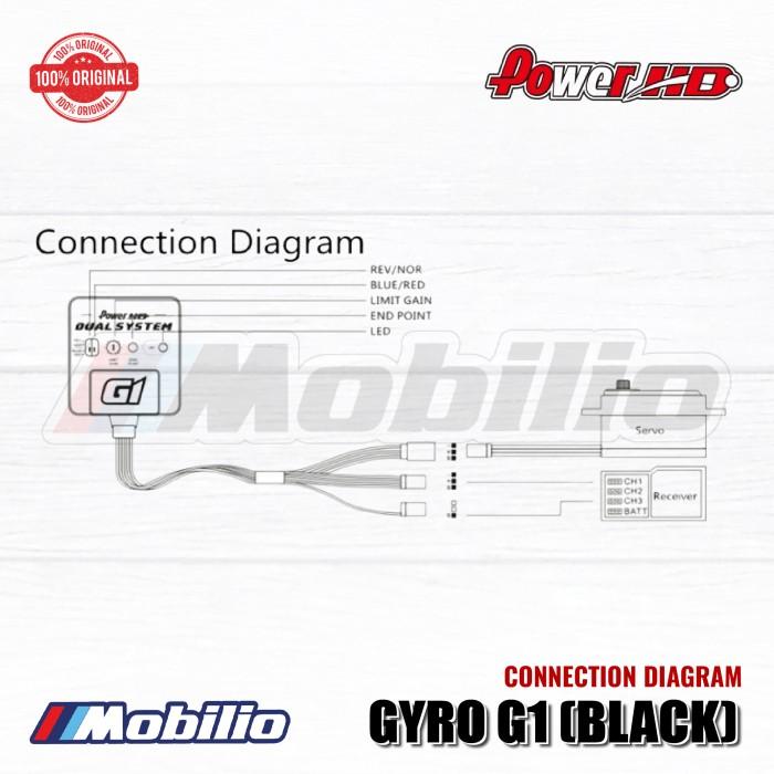 Power HD Dual System Gyro G1 Part #HD-SGGYRO