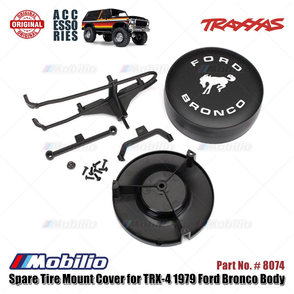 Traxxas Part #8074 Spare Tire Mount Cover The TRX-4 1979 Ford Bronco Body