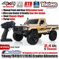 Yikong YK41011 1/10 RC Crawler Adventure 2.4GHz RTR Manual Differential Locks & Steel Chassis Ready to Run